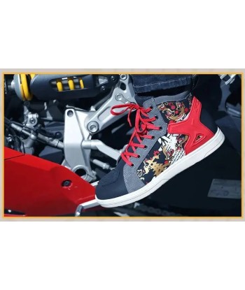 Motorrad-High-Top-Sneaker offre 