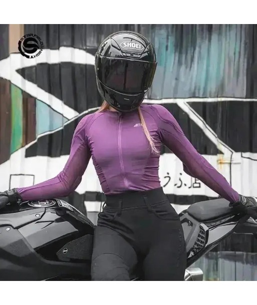 Damen-Motorrad-Schutzweste – Lila Comparez plus de prix