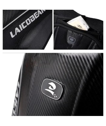 Carbon-Motorrad-Rucksack | LBeaR™ livraison gratuite