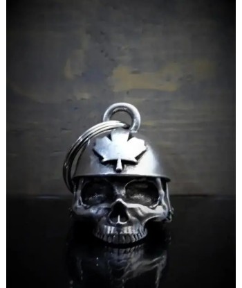 Einzigartige Motorradglocke "Canadian Skull Helmet" en ligne des produits 