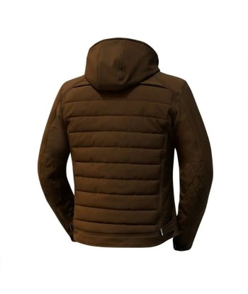 Zugelassene Scooter-Jacke - EVO Brown brillant des détails fins