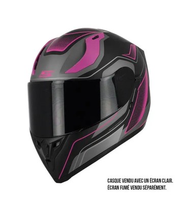 Motorradhelm Rosa Frau- S441 VENGE +PINLOCK JUSQU'A -70%! 