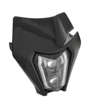 Universeller LED-Motorradscheinwerfer und Enduro-Offroad-Kennzeichen les ctes