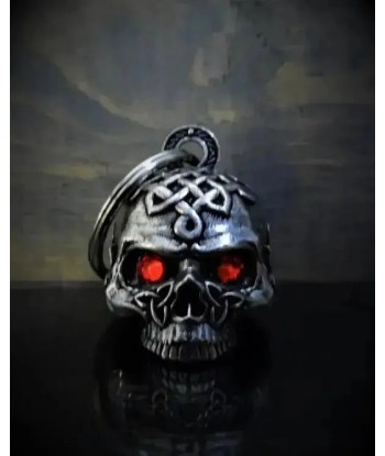 Einzigartige "Diamond Celtic Skull" Motorradklingel online