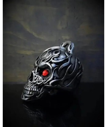 Einzigartige Motorradklingel "Flame Diamond Skull Bell" s'inspire de l'anatomie humaine