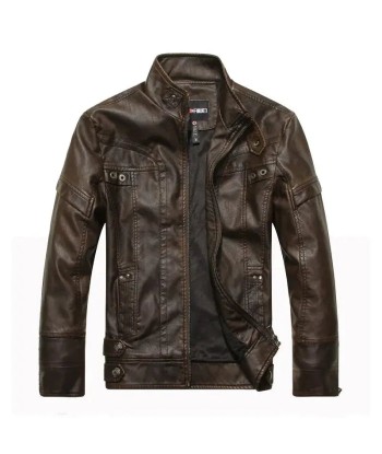 Lederjacke für Herren - Sino soldes