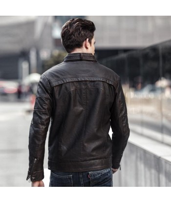 Lederjacke für Herren - Sino soldes