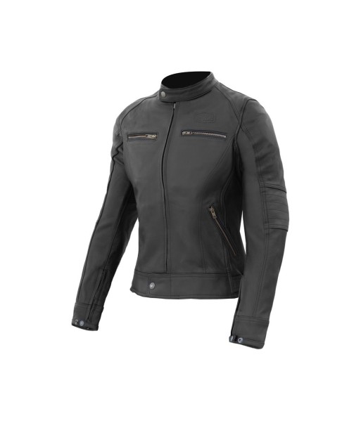 Herren Vintage Leder Motorradjacke acheter en ligne