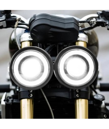 Doppelter optischer Motorrad-LED-Scheinwerfer Comment ça marche