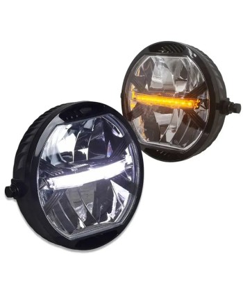 LED-Motorrad-Frontscheinwerfer de l' environnement