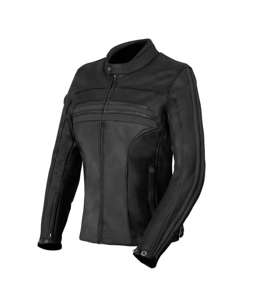 Damen-Motorradjacke aus Leder pour bénéficier 