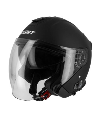 Jet-Motorradhelm mit integriertem Bluetooth – S770 Schwarz En savoir plus