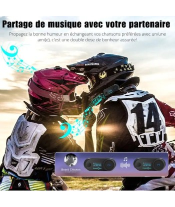 Motorrad-Musik-Gegensprechanlage une grave pollution 