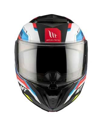 Blauer modularer Motorradhelm-S550 français