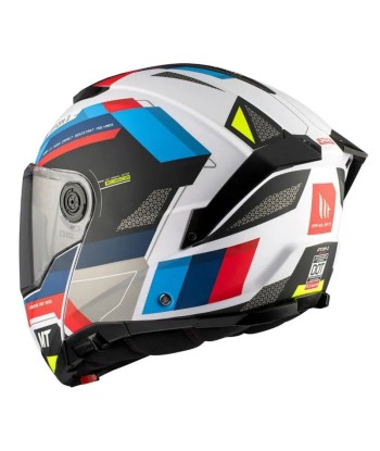 Blauer modularer Motorradhelm-S550 français