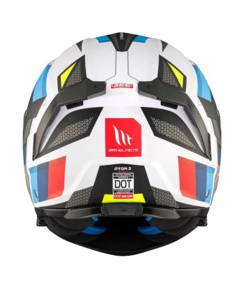 Blauer modularer Motorradhelm-S550 français