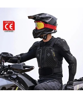 Zugelassene Sommer-Motorrad-Schutzweste – Safety Race™ soldes