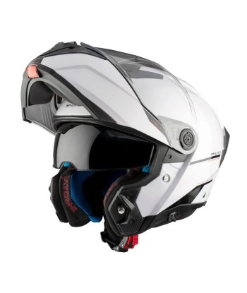 Blauer modularer Motorradhelm-S550 du meilleur 