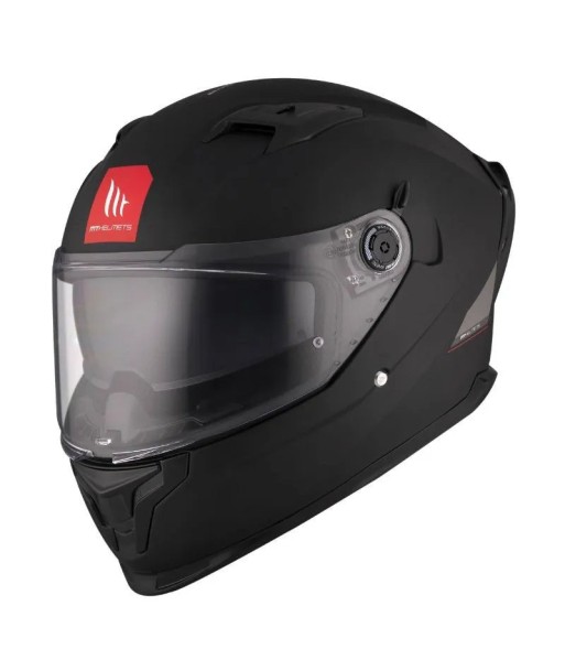 Mattschwarzer Motorrad-Integralhelm Comment ça marche