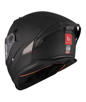 Mattschwarzer Motorrad-Integralhelm Comment ça marche