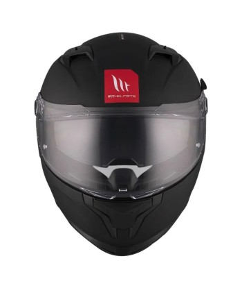 Mattschwarzer Motorrad-Integralhelm Comment ça marche