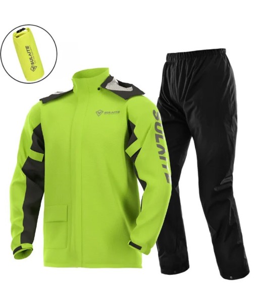 Motorrad-Regen-Outfit| GS2 Gelb les muscles