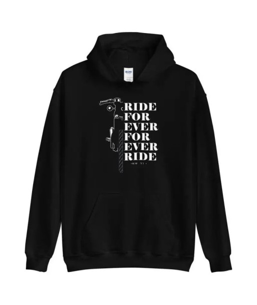 Ride for ever Motorrad-Hoodie de pas cher