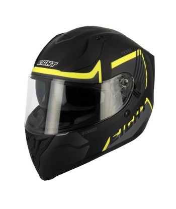 Integraler Motorradhelm | S441 Schwarz/Gelb basket pas cher