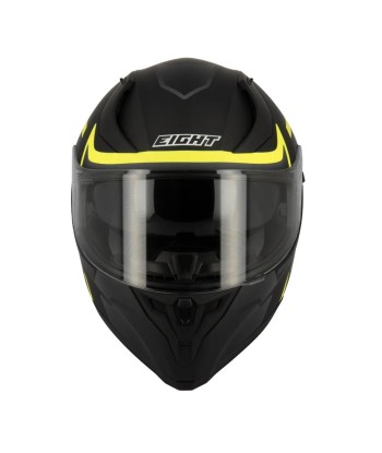 Integraler Motorradhelm | S441 Schwarz/Gelb basket pas cher