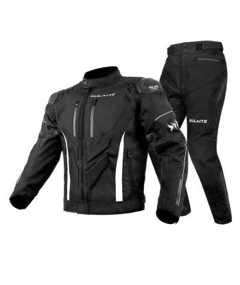 4-Jahreszeiten-Motorradjacke SLT06 mit herausnehmbarem Futter und passender Hose en ligne des produits 