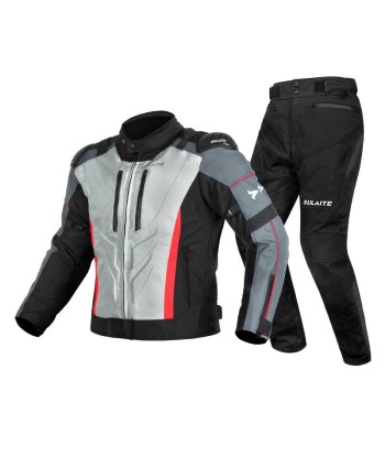 4-Jahreszeiten-Motorradjacke SLT06 mit herausnehmbarem Futter und passender Hose en ligne des produits 