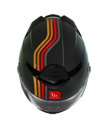 Mattschwarzer Motorrad-Integralhelm livraison et retour toujours gratuits