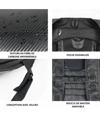 Carbon-Motorrad-Rucksack | LBeaR™ soldes