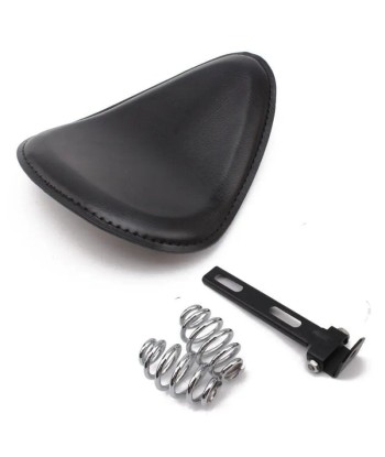 Selle moto en cuir a ressort pour sportster XL883 1200 pas cher 