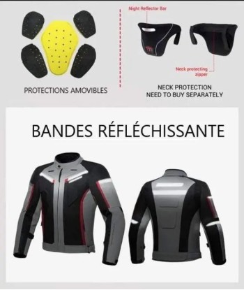 Blouson de protection pour motard le concept de la Pate a emporter 