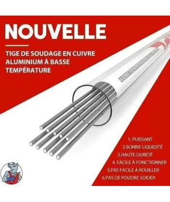 HOT-WELD - Baguette de soudure Aluminium la livraison gratuite