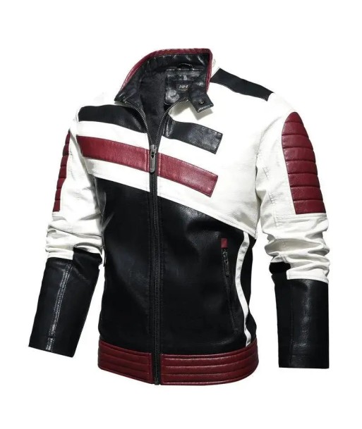 Veste cuir vintage  Cafe RACER Voir les baskets