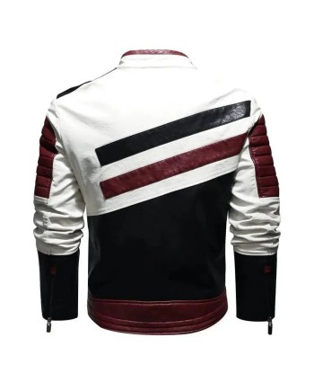 Veste cuir vintage  Cafe RACER Voir les baskets