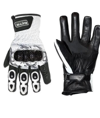 Gants moto été cuir femme - Homologués CE (KP1) 2024