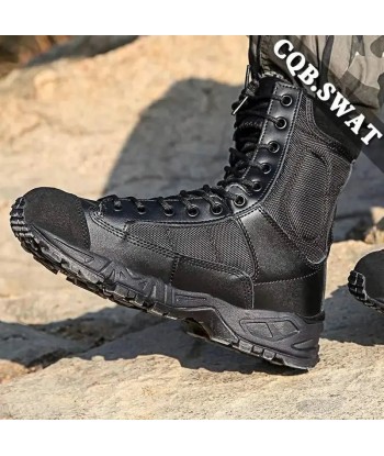 Bottes de motard style gendarmerie de l' environnement