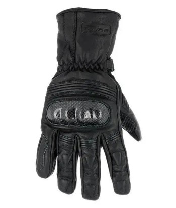 Gants moto Hiver Cuir  Avec Coque Carbone Amélioration de cerveau avec