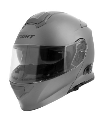 Casque moto bluetooth - Gris Titanium Voir les baskets