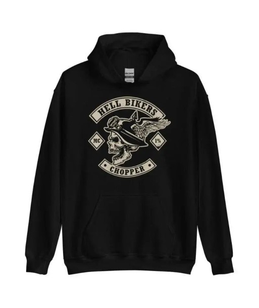 Sweat a capuche moto Hell Bikers acheter