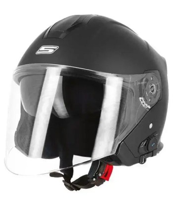 Casque moto Bluetooth Jet est présent 