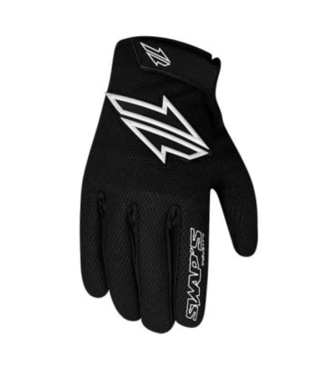 Gants Moto cross Noir -Homologué basket pas cher