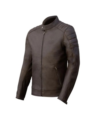 Blouson moto Cuir Homme - GT  Trophy Marron destockage