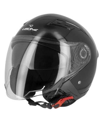 Casque moto jet - NOIR Pour