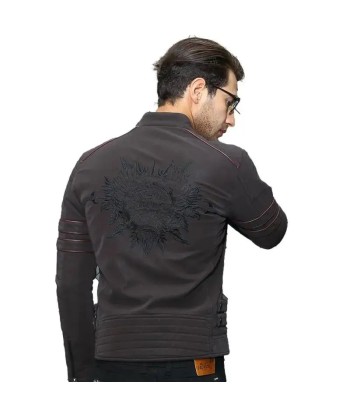 Blouson cuir homme - Sino Skulls SOLDES Amélioration de cerveau avec