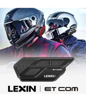 Motorrad-Gegensprechanlage - LEXIN &amp COM brillant des détails fins