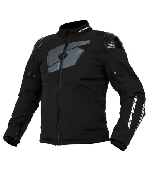 Blouson Moto Homme Homologué - STRIDER Noir une grave pollution 